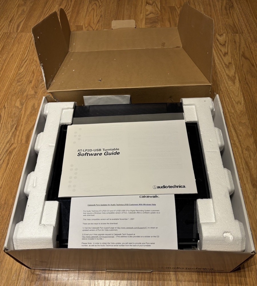 Audio Technica AT-LP2D-USB Automatic Turntable, USB Output