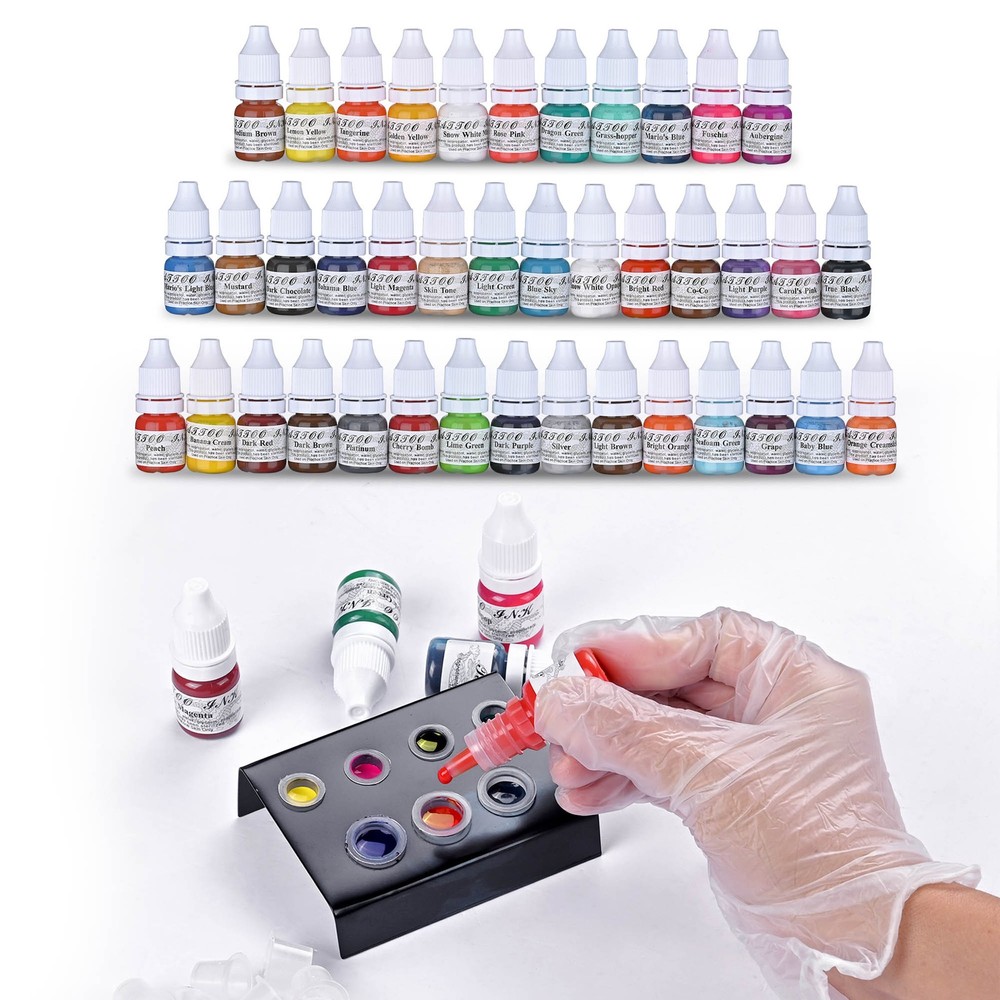 Complete Pro Tattoo Kit w/40 Inks