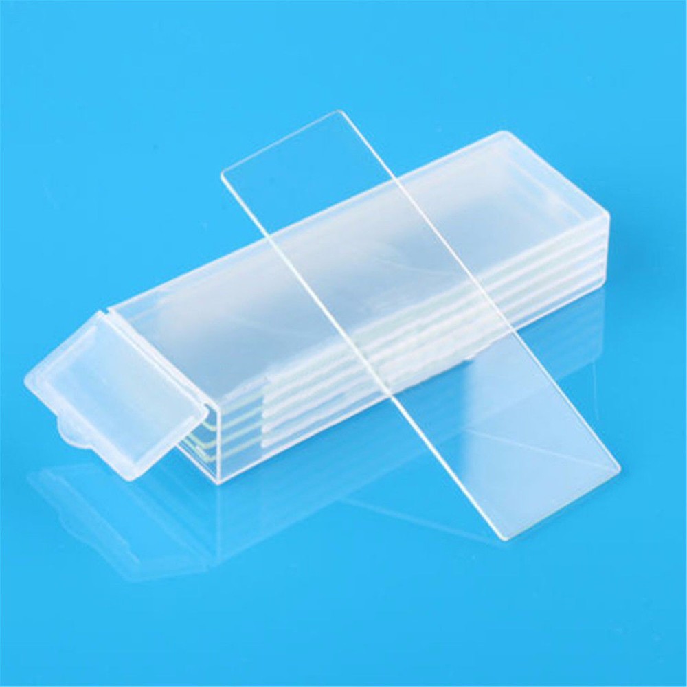 5PCS Concave Cavity Glass Coverslips Microscope Slides Thickness 1mm Lab Tools