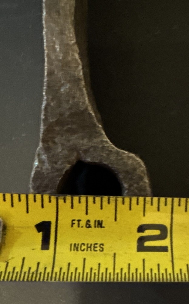 Antique Hand Forged 19” Wrough Iron Strap/ Hinge