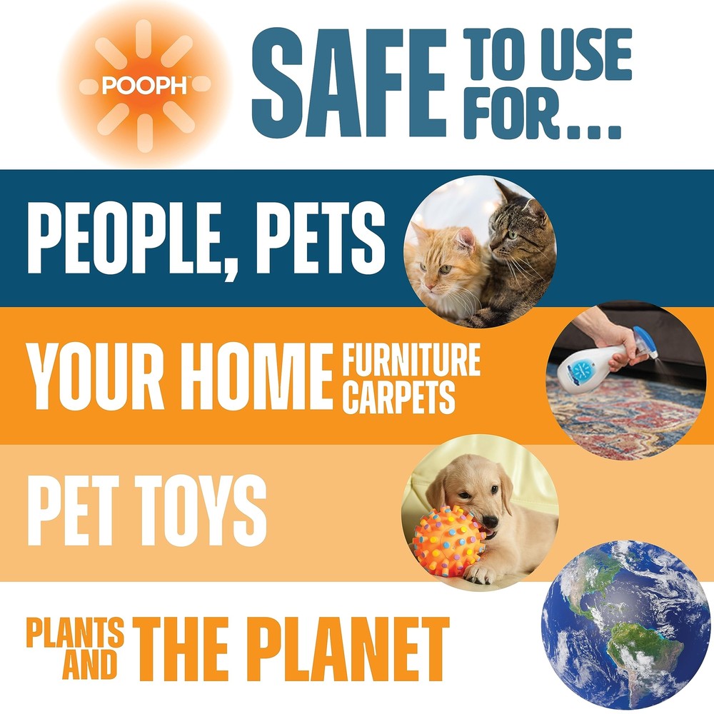 Kitty Litter Box Deodorizer, 32oz Spray - Dismantles Odors on a Molecular Bas...