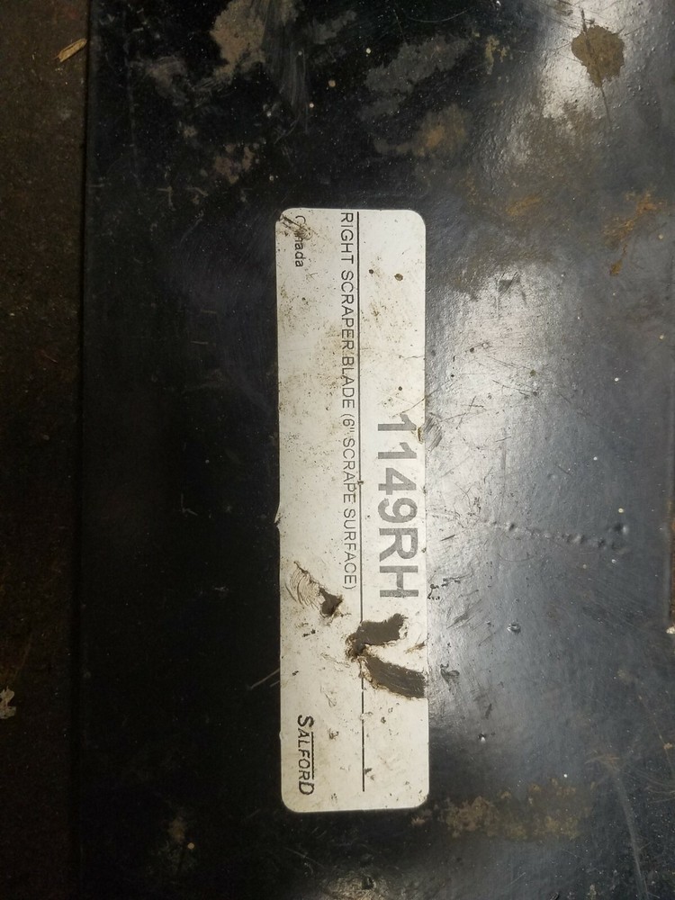 Salford Right Hand Scraper 1149RH  6" Scrape Surface