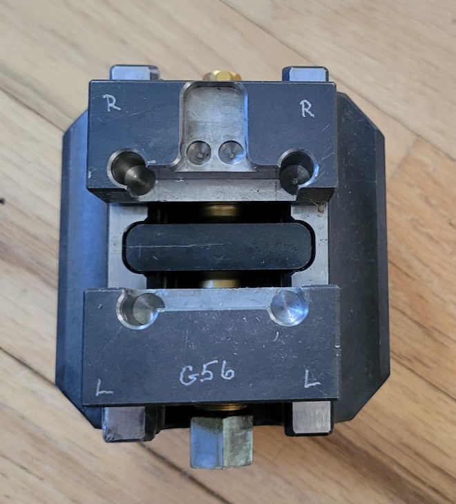 5-Axis Vise Lang Makro Grip 46 Self-Centering CNC 47065 – 46mm Jaw - w/ Pullstud
