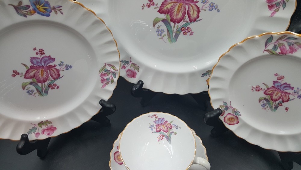 Spode Copeland Iris 1 - 5 Five Piece Place Setting Multiples Available