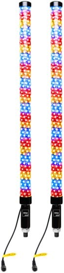 Boss 36” Long Bluetooth 360° RGB Whip Light (XP3PF)