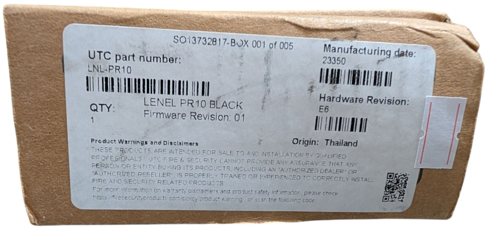 Lenel PR10 Proximity Mini-Mullion Reader