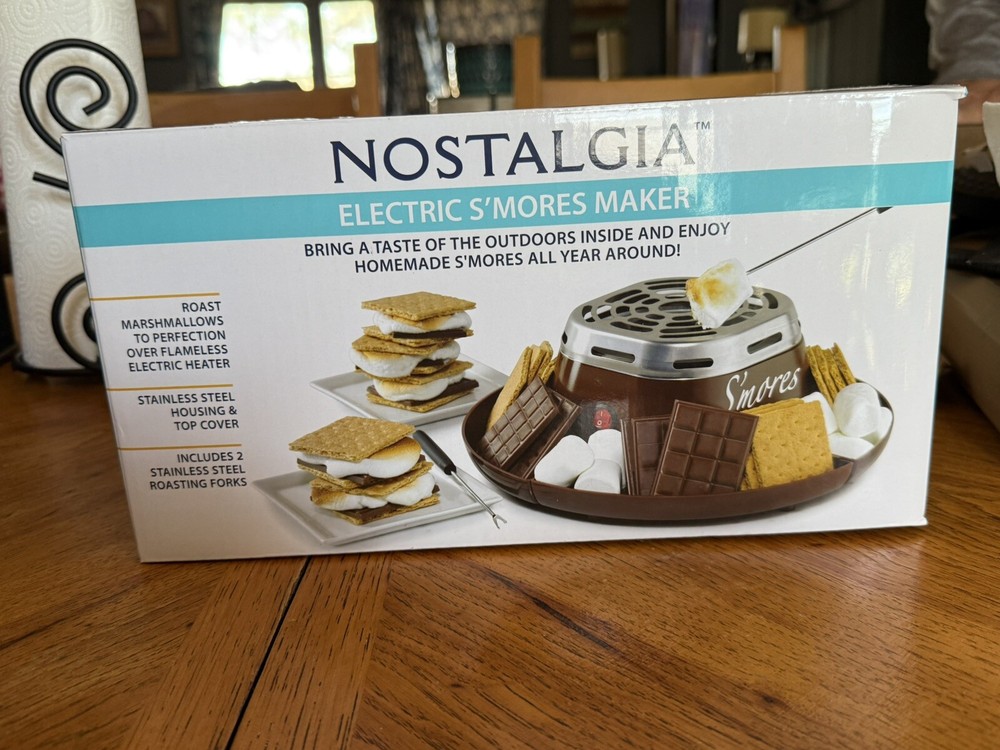 nostalgia electric smores maker