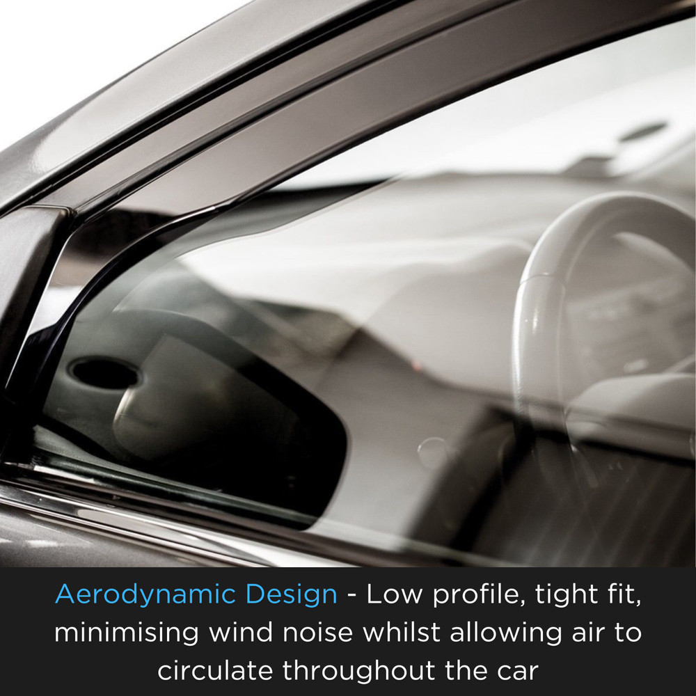 ISPEED Wind Deflectors for VW Amarok Double Cab 2009-2020 4pc Set Accessories