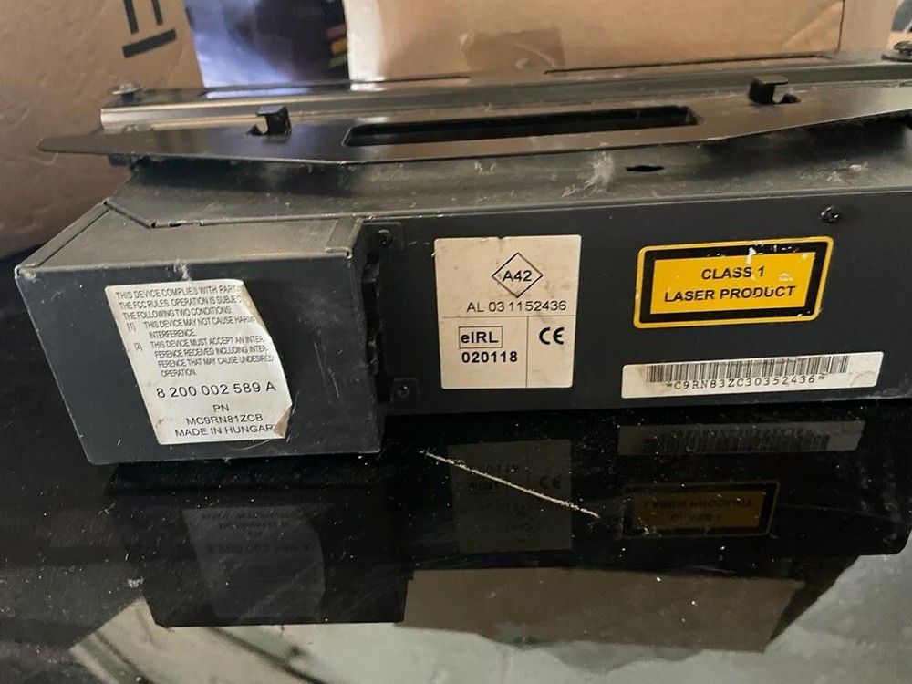 ORIGINAL RENAULT SCENIC MEGANE 2002 COD 8200002589A CD CHANGE SYSTEM