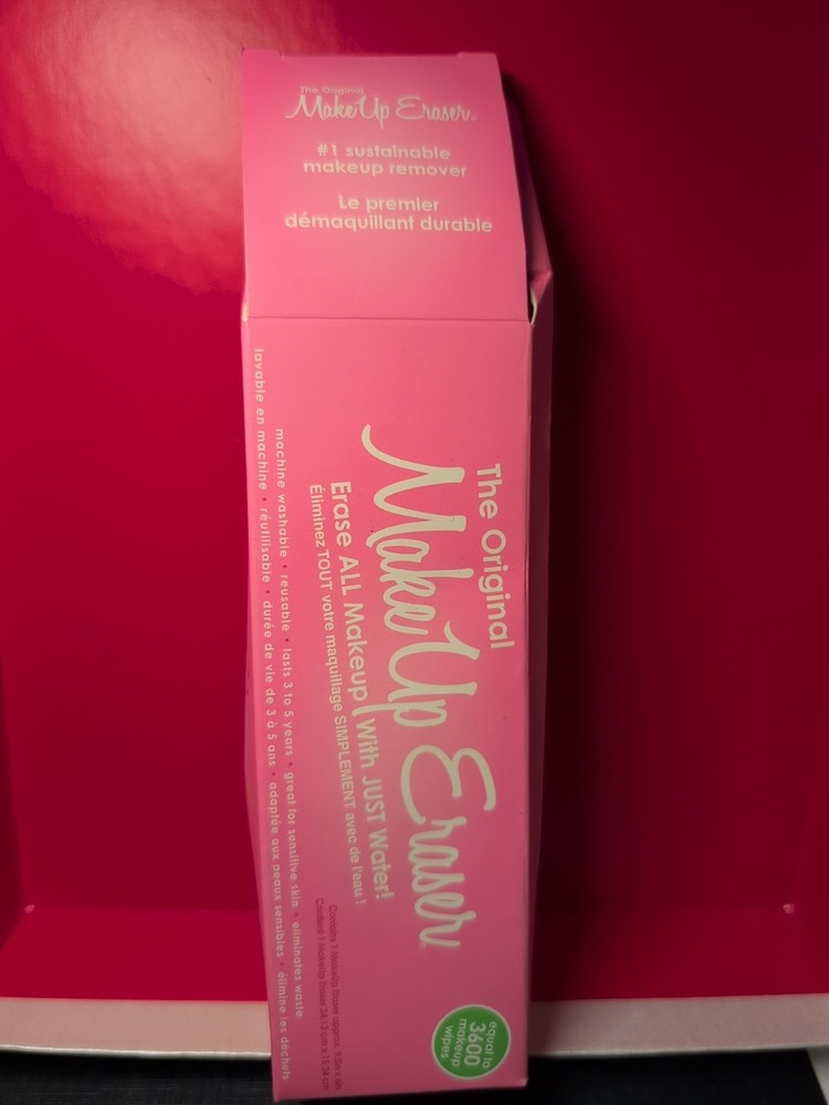 MakeUp Eraser Makeup Remover Cloth, Original Pink - RTP01
