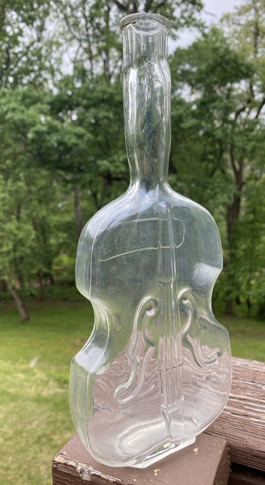 Blown Clear Cello Bottle