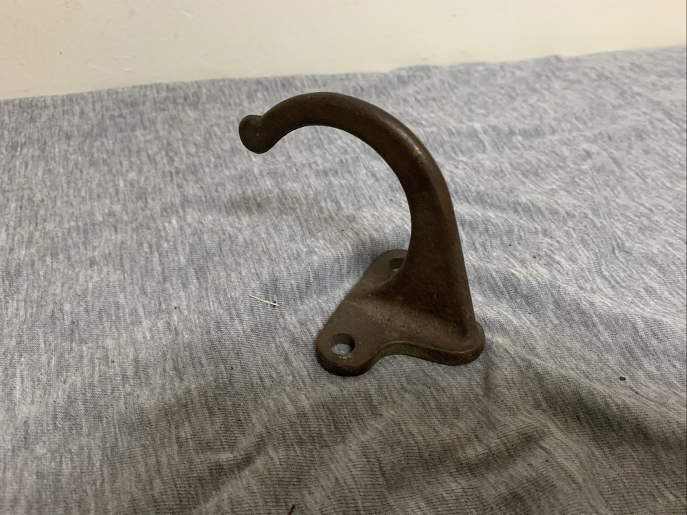 Antique Solid Cast Brass Coat Hook