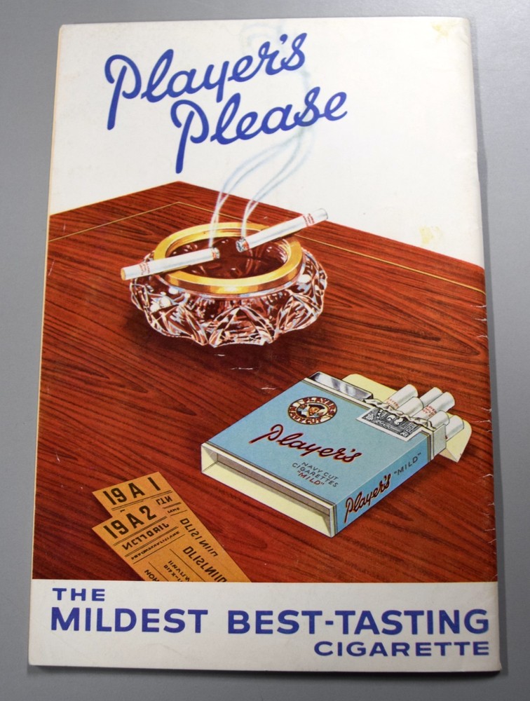 Toronto Maple Leafs Vs Boston Bruins November 28th 1959 Official Game Program