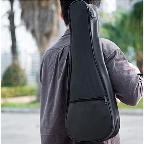 Elegant Waterproof 23in Ukulele Case with Thick Padding & Adjustable Straps