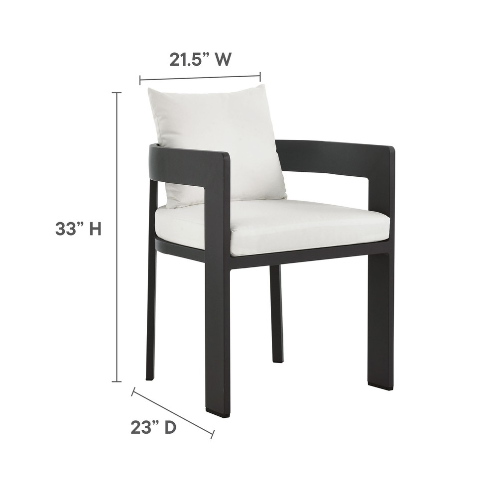 Tahoe Dining Chair in Gray White