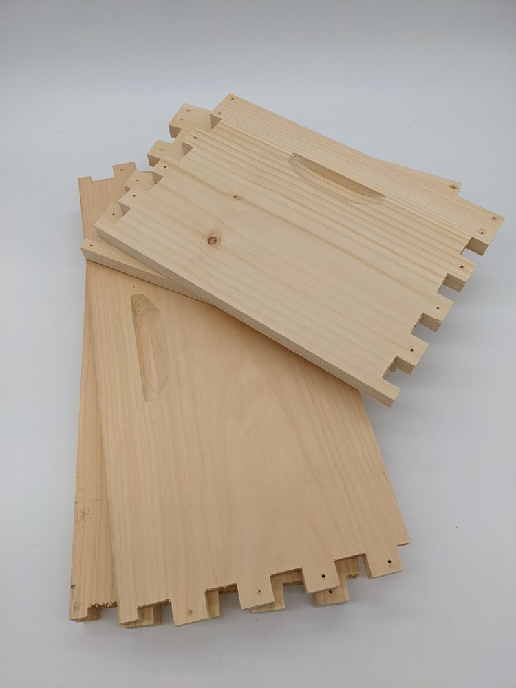 Unassembled DEEP 10 Frame Langstroth Beehive Box Commercial Pine