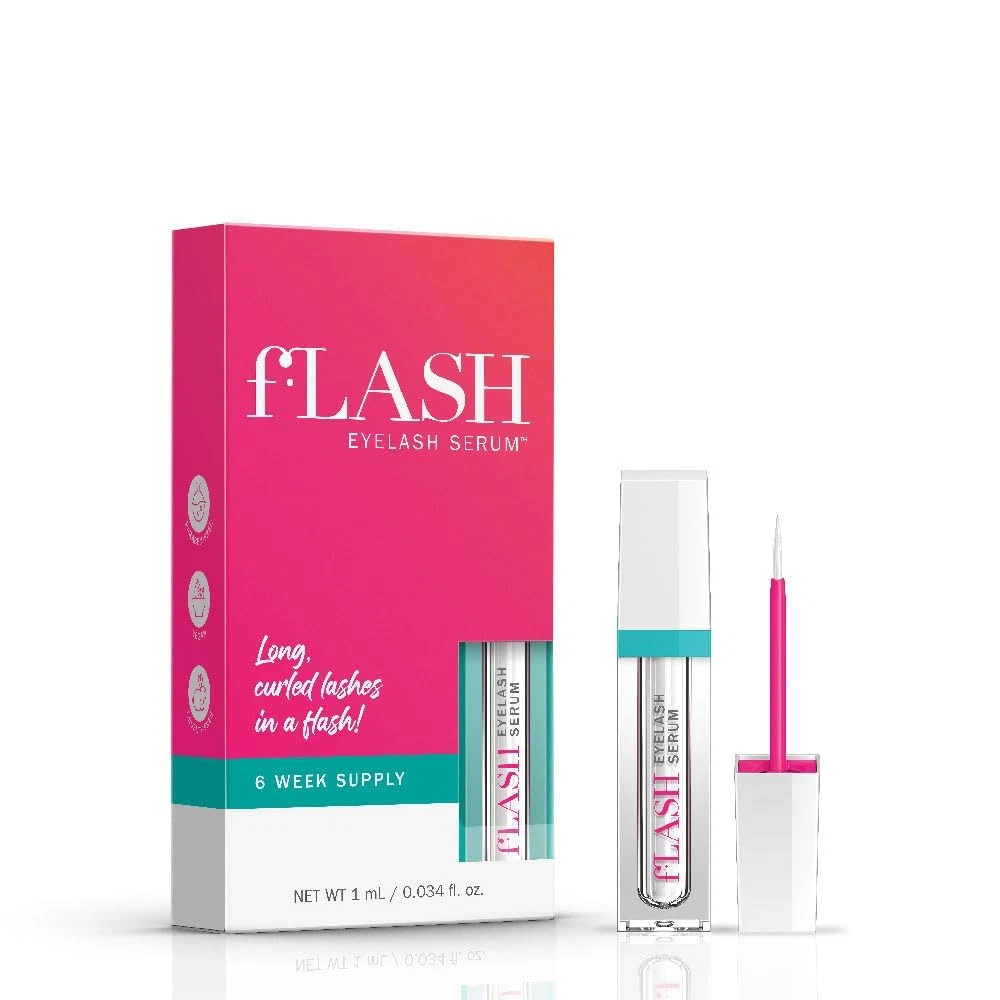 Flash Eyelash Serum Mini for Long, Curled Natural Lashes - E