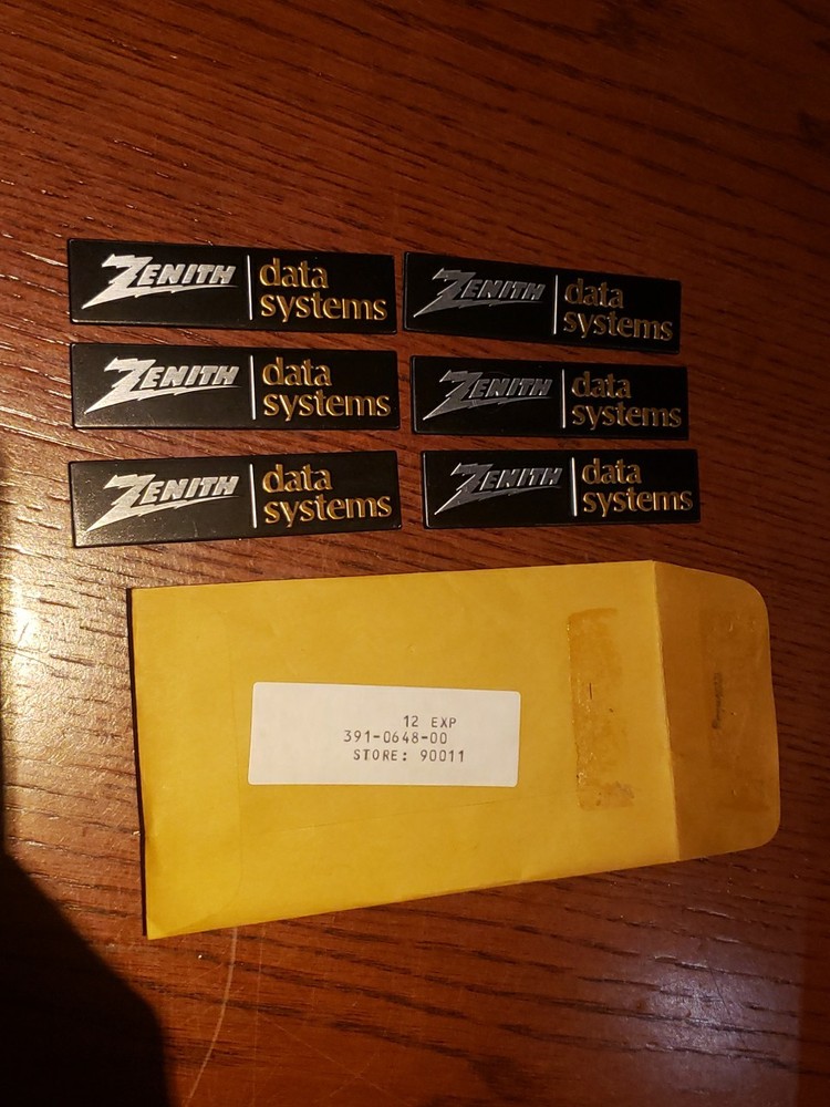 One New Heathkit Emblem #391-648 Zenith Data Systems NOS