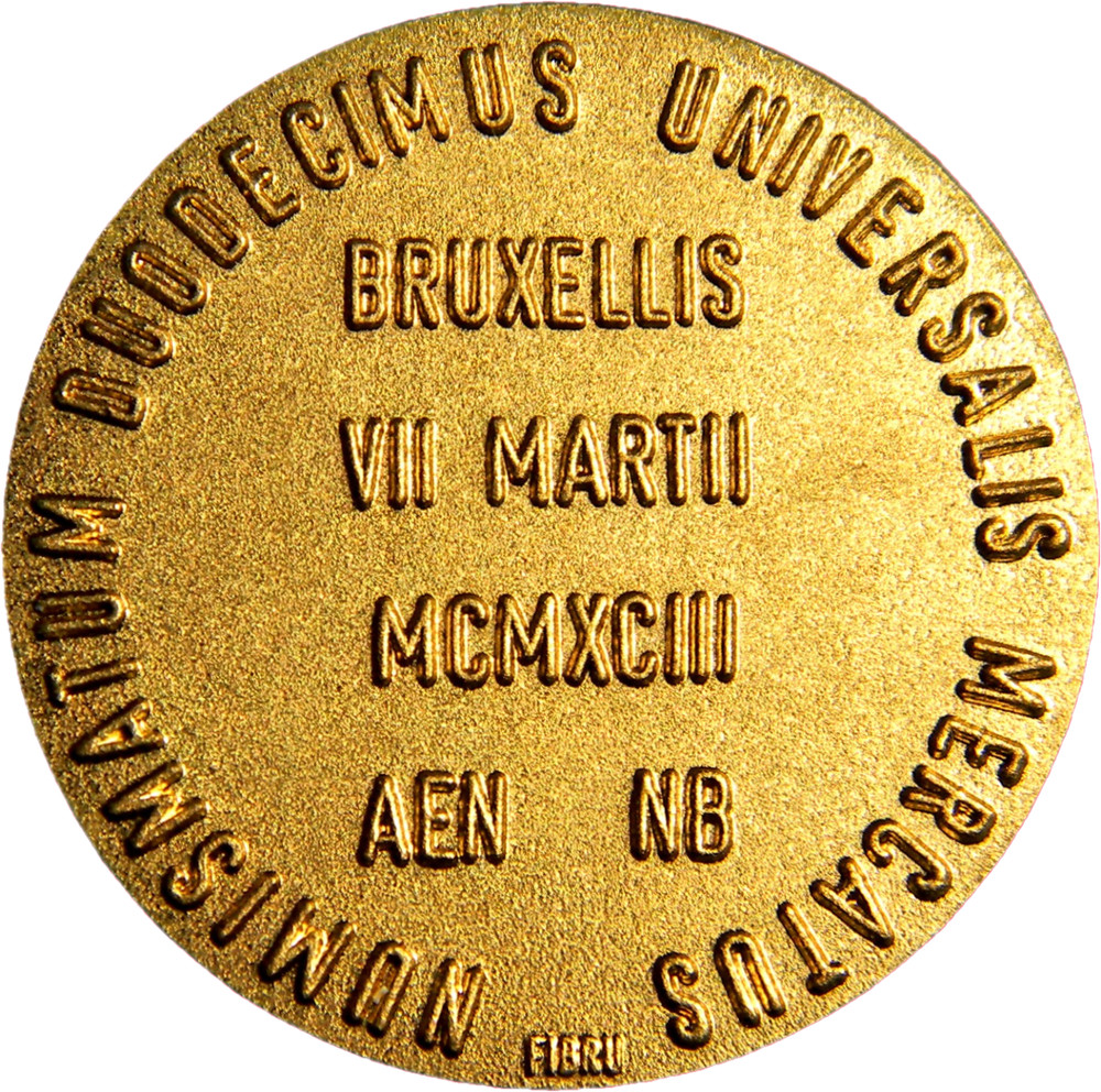 Belgium, Saint Michael Slaying the Devil Token (04005)