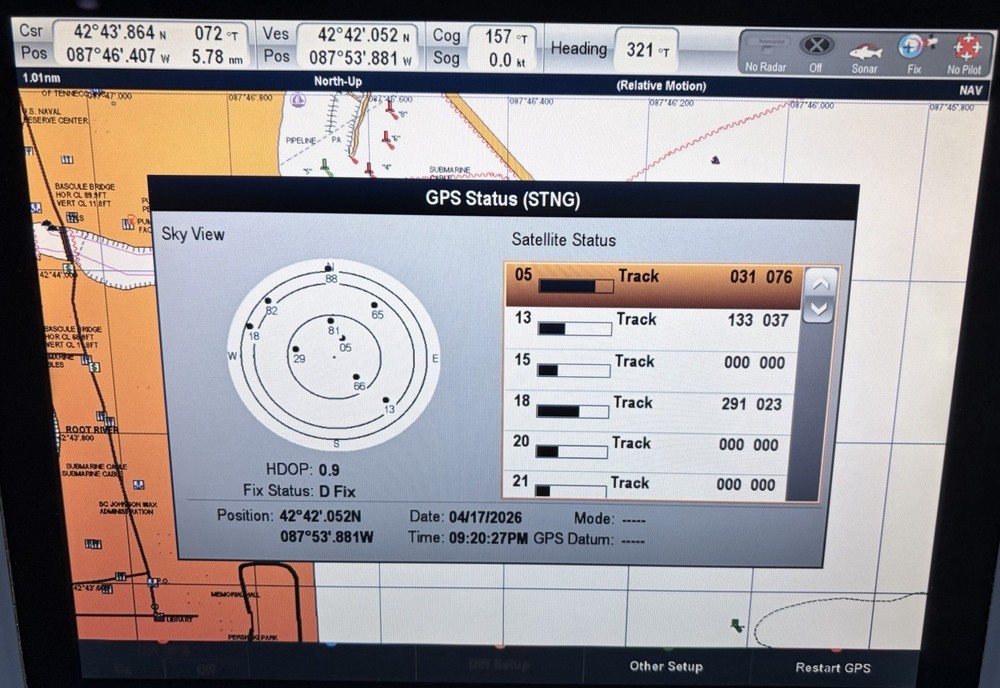 Raymarine G-Series Black Box Processor GPM400 E02042 - Card Reader Not Working