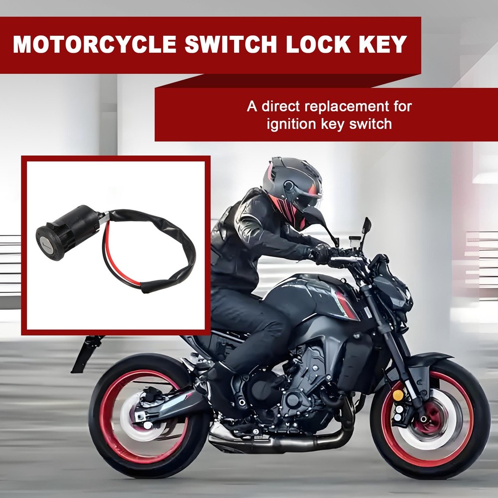 1 set ATV ignition key switch universal setting 2 wire ignition 1922