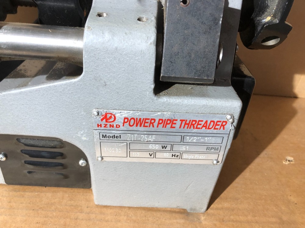 Electric Pipe Threader Machine 1/2"-1" Pipe Threading Machine, Z1T-AF