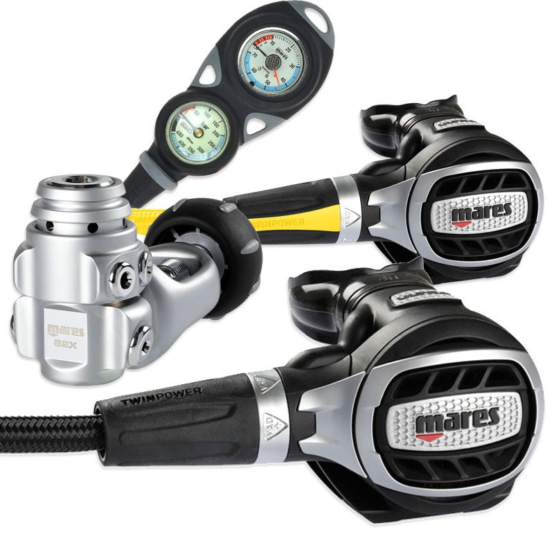 Mares Ultra 62X INT Octopus Regulator and Console