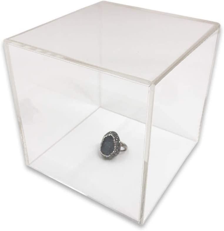 Acrylic Display Cube (5” x 5” x 5”) – Collectables display, Cupcakes,...