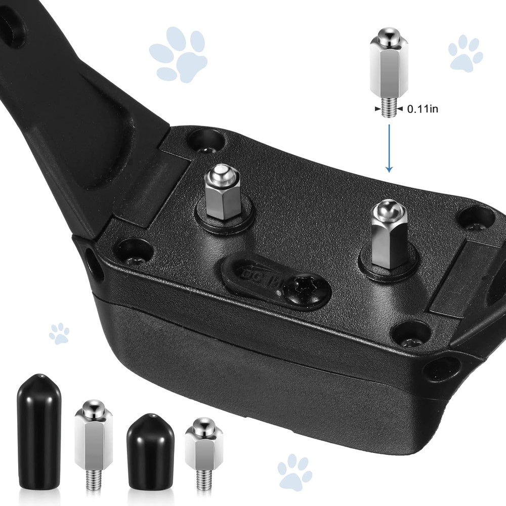 12 Pcs Extra Contact Points Replacement Part for Dog Training Collars Pet Sho...