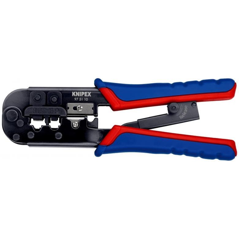 KNIPEX Tools - Crimping Pliers-Western Plug Type, Multi-Component (975110)