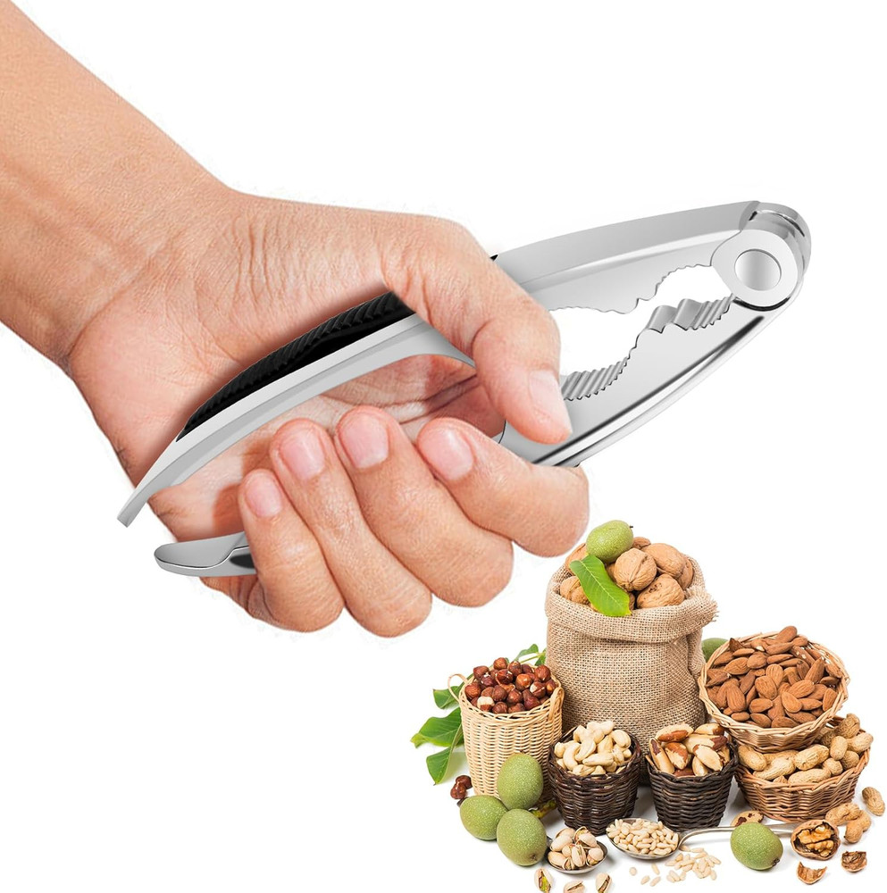 Nut Cracker Walnut Cracker Nutcracker for All Nuts Heavy Duty Nutcracker Tool wi