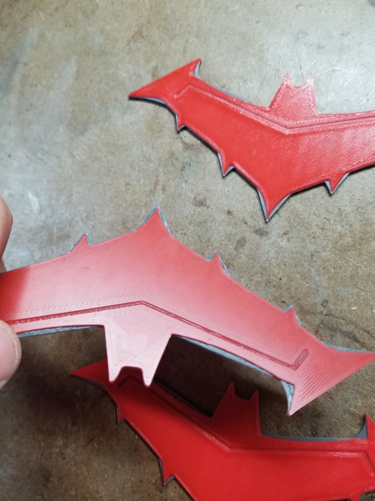 Red Hood Batarang Batman (3d printed)