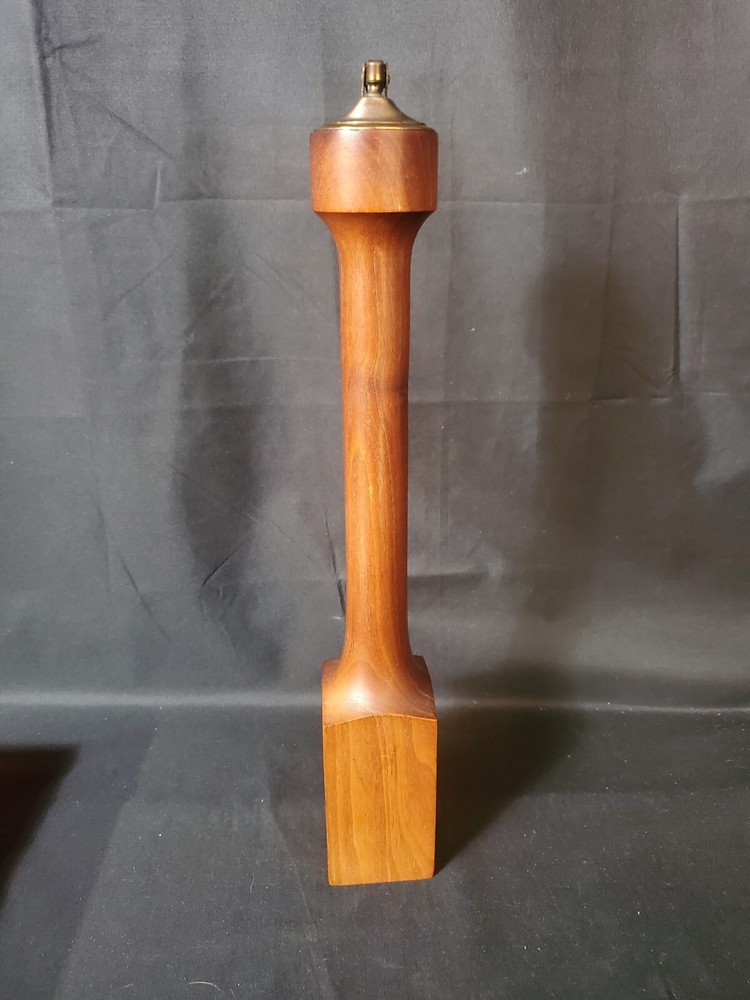 Mid-Century Modern Teak Table Lighter & Matching Trinket Box