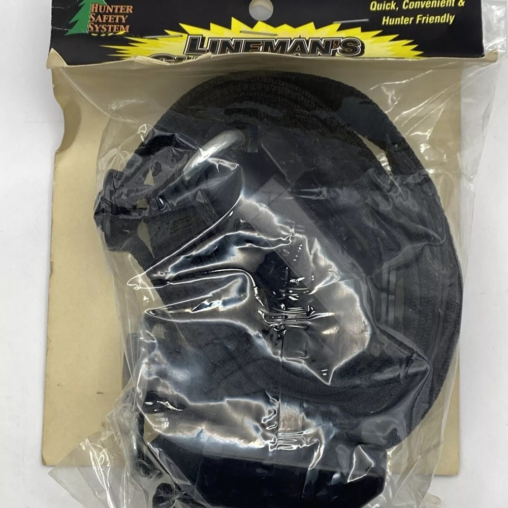 Hunter Safety System Lineman's Climbing Belt for Fall Restraint Hands Free Acces