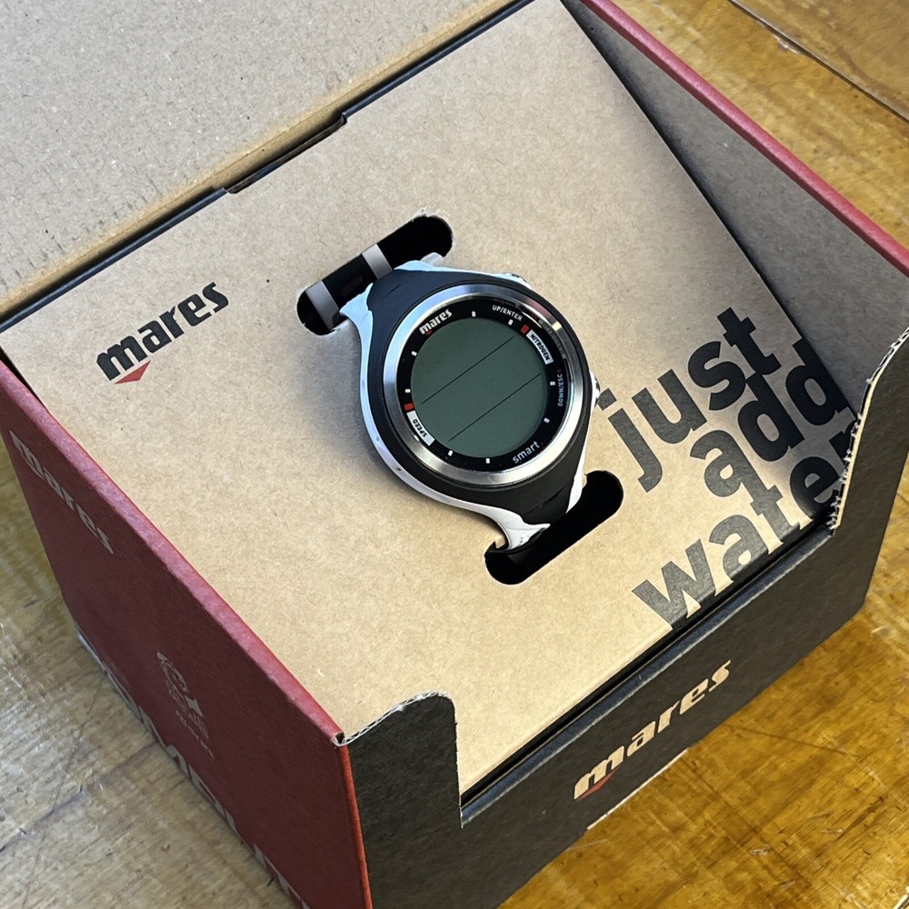 Mares SMART Wrist Watch Dive Computer - Black/White - 414129 BKWH