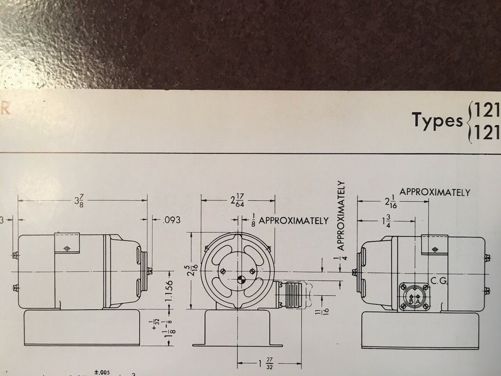 Bendix 12128-1/3 Inverter Data Sheet with Wiring Diagram.