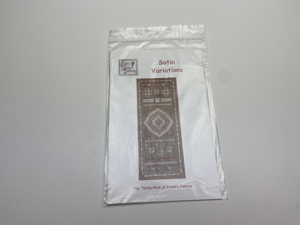 Freda’s Fancy Stitching Satin Variations Needlepoint Pattern 7P