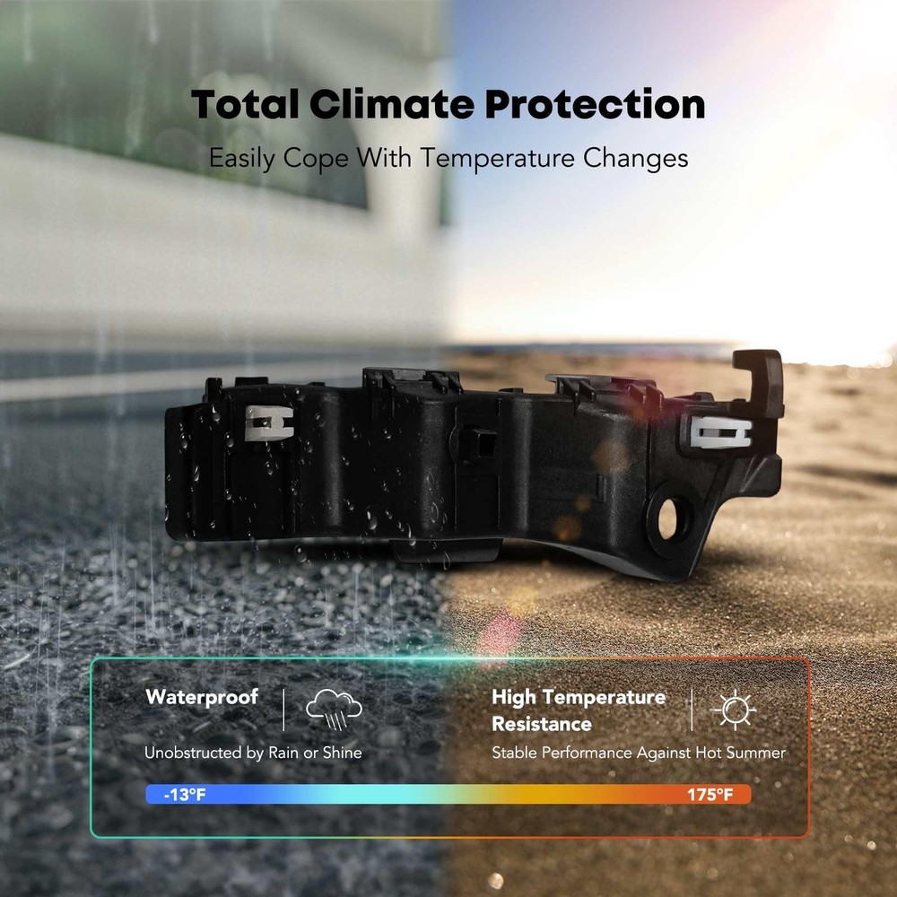 Front Left Driver Outer Side Bumper Bracket for Santa Fe XL 2013-2019