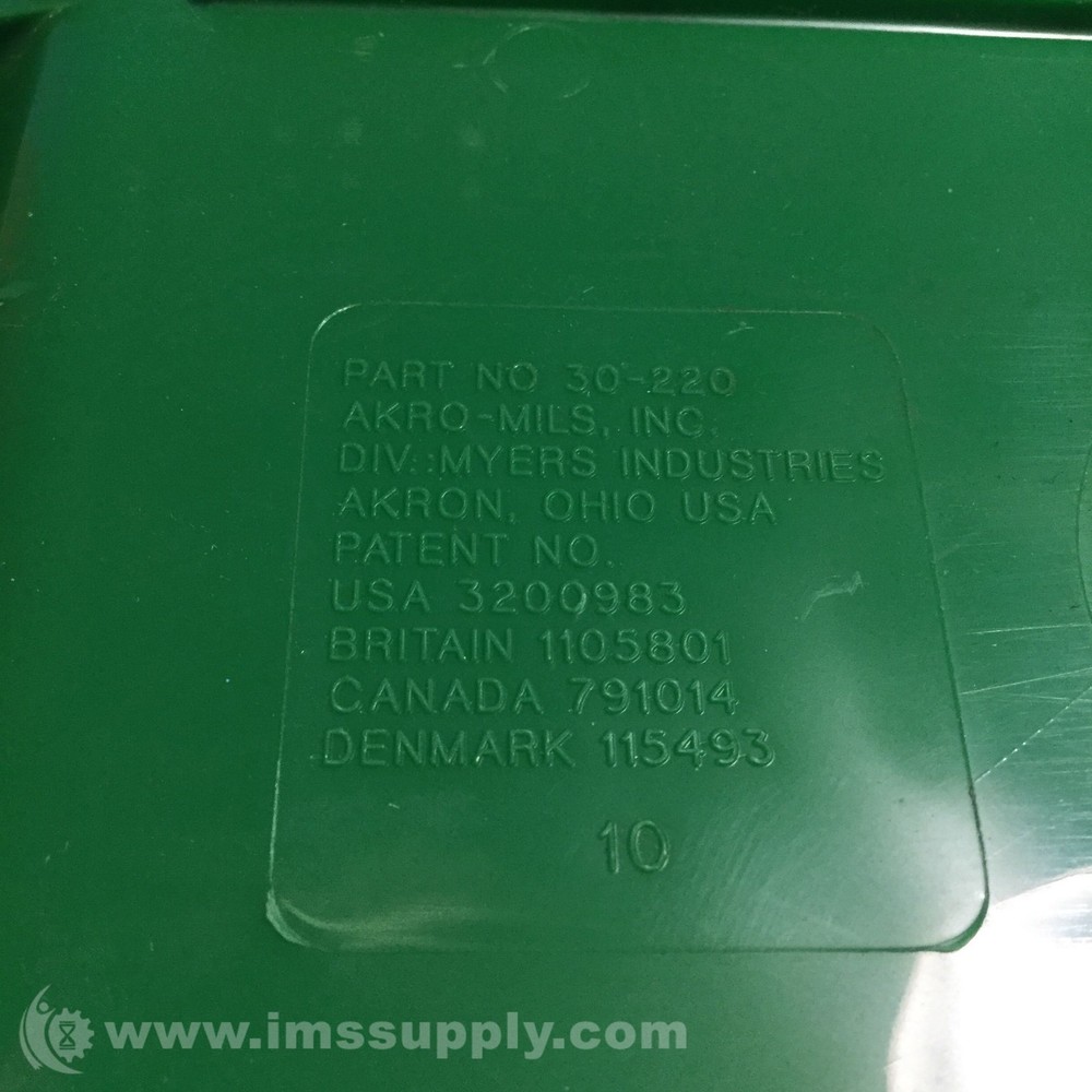 Uline S-12414 Plastic Stackable Bin USIP