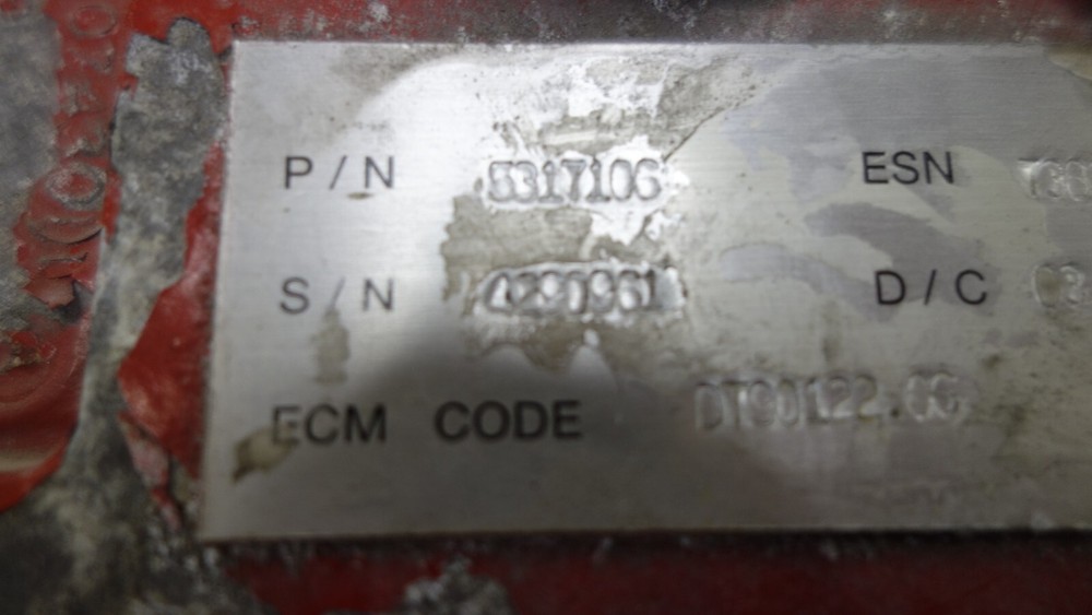 FREIGHTLINER M2 106 Cummins ISX15 ECM Engine Control Module p5317106