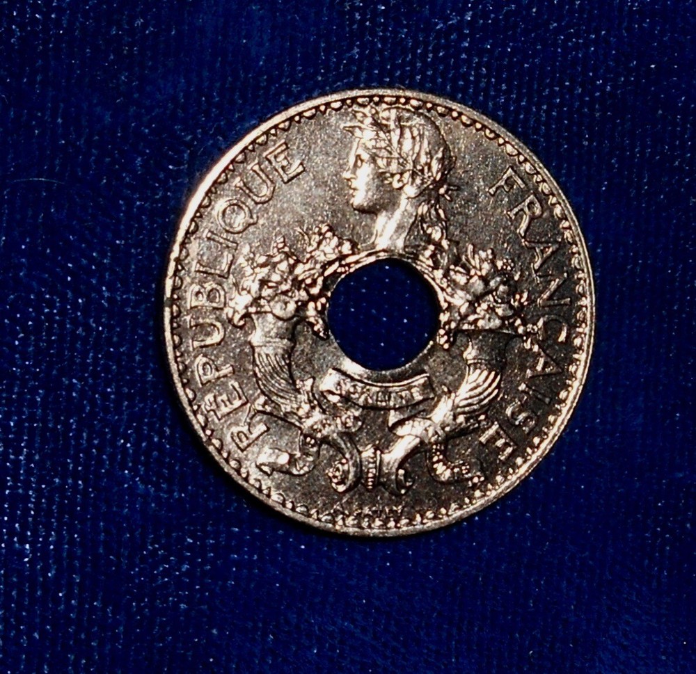 French Indo-China 1939 5 centimes