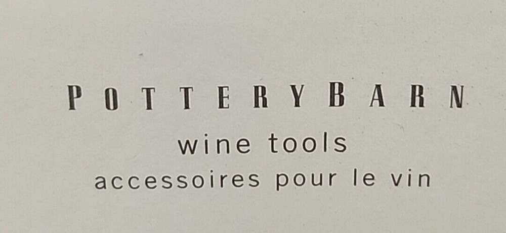 WINE TOOLS GIFT SET 3 PIECES by POTTERYBARN
