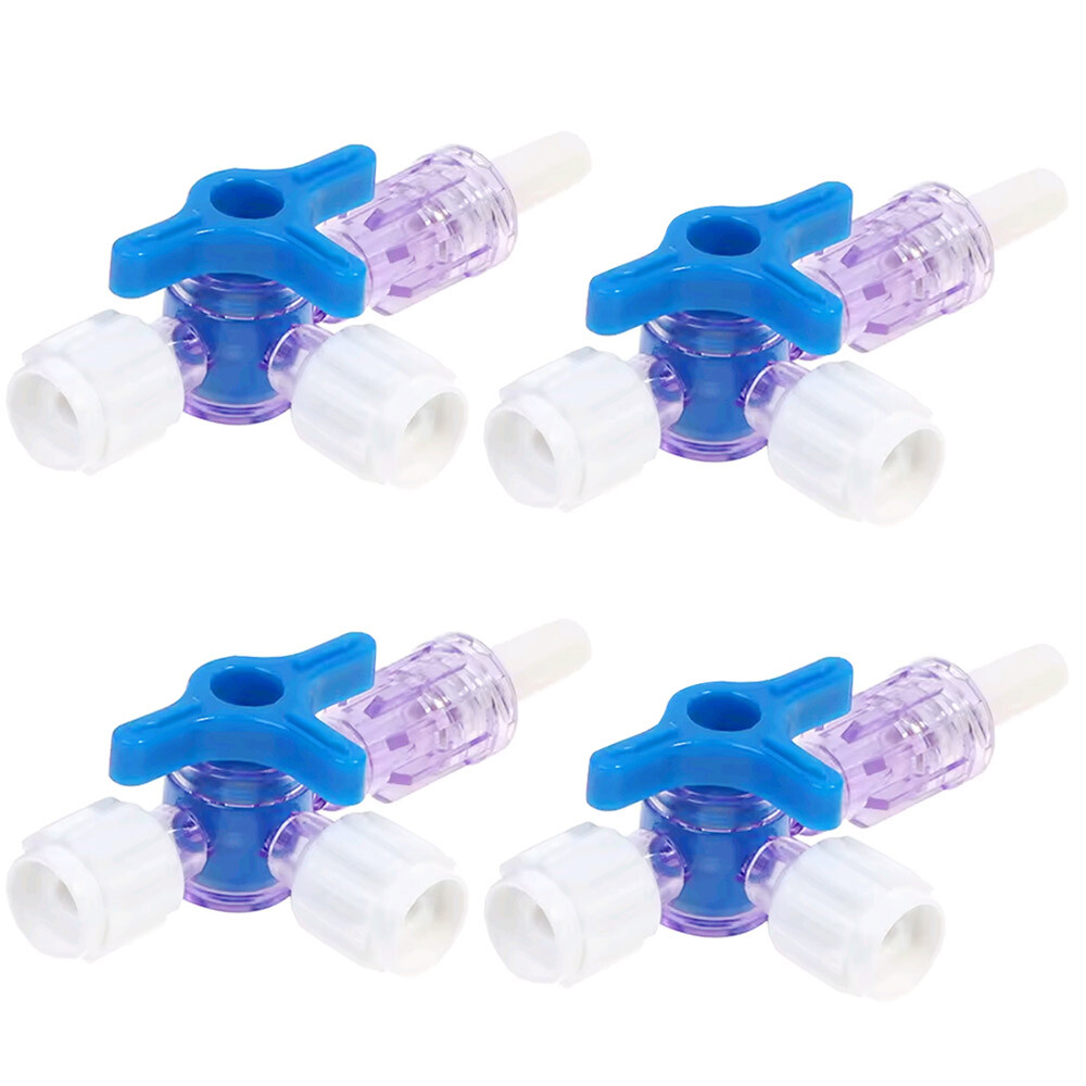 10 PCS Three Way Luer Lock Connection Durable Plastic Accessories for Home Use