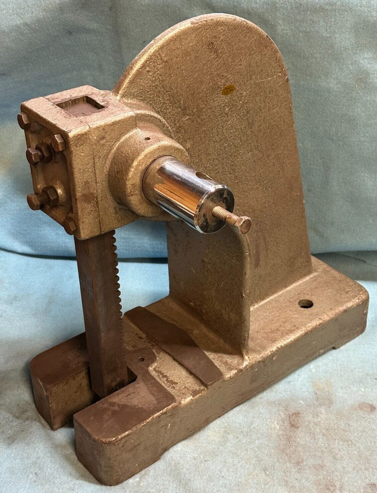 HEAVY DUTY CAST IRON ARBOR PRESS LEVER TYPE 8 1/2" WORK HEIGHT