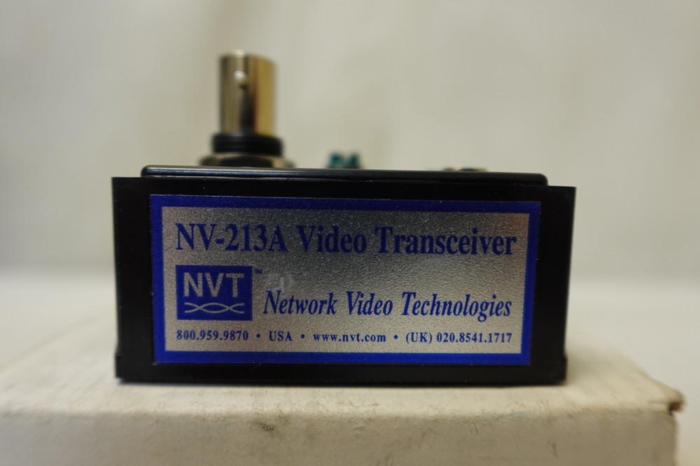NVT Network Video Technologies - Model NV-213A Surveillance Video Transceiver