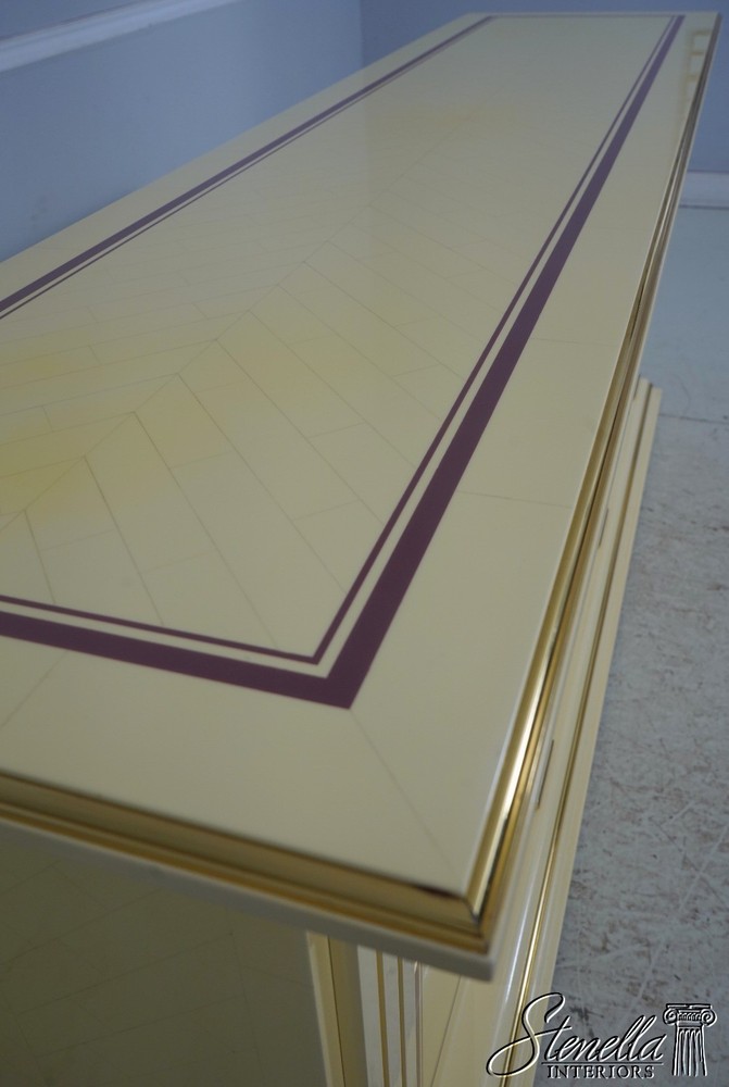 68953: Modern Design Lacquer Tessellated Inlay Sideboard