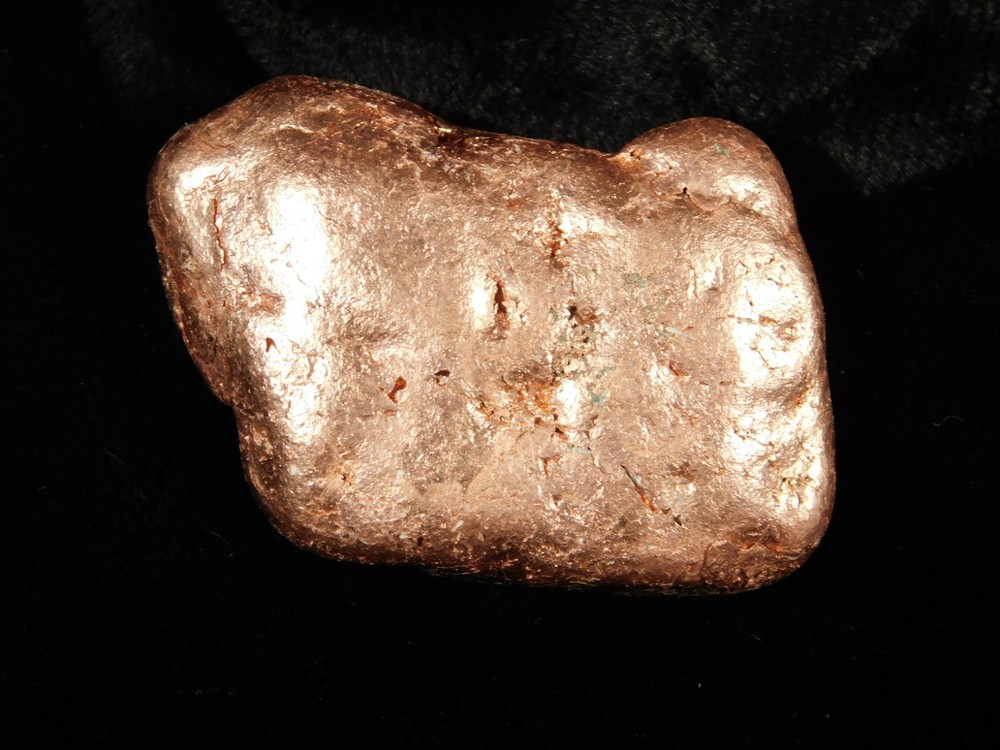 Heavy! 100% Natural Solid COPPER NUGGET or Native Copper Float Michigan 112gr