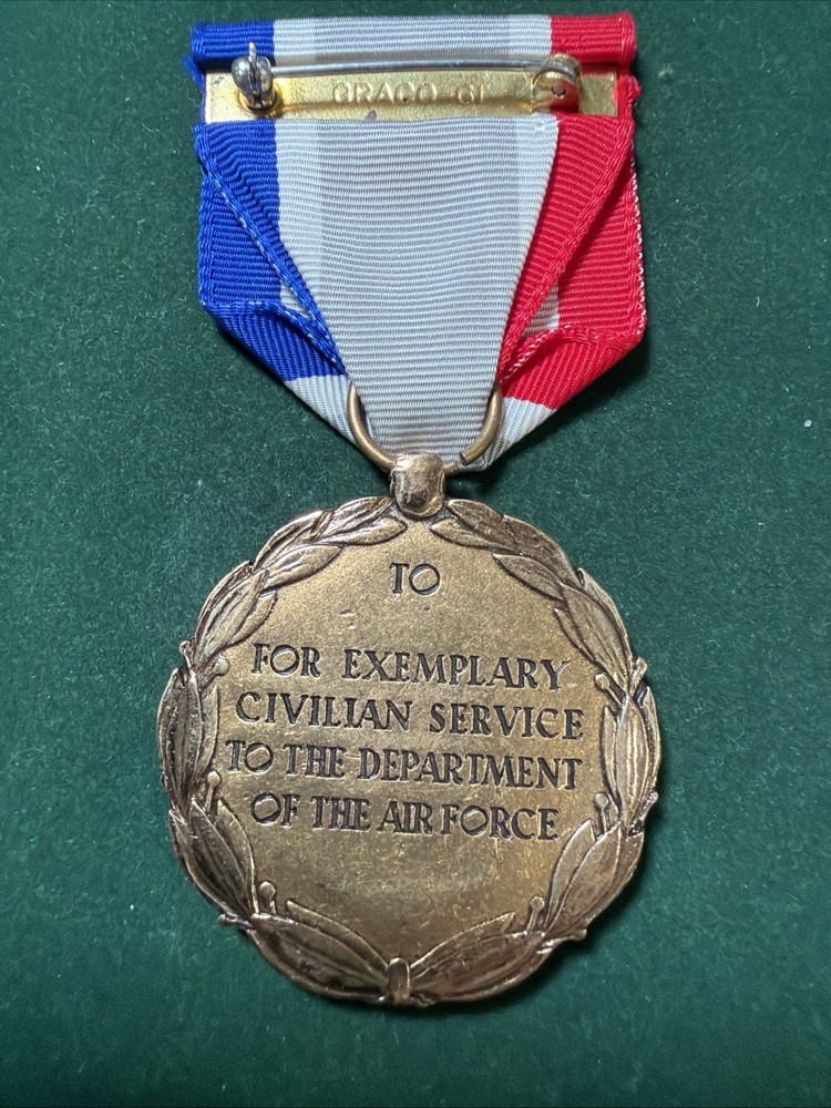 US Full Size Medal Air Force Civil SERVICE