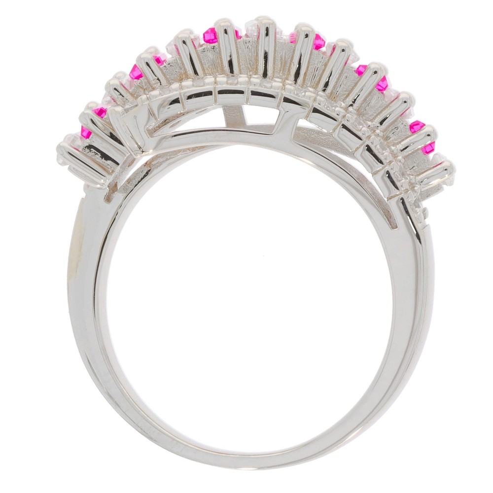 Sterling Silver Semi Mount Ring Setting Emerald OCT 4X2mm