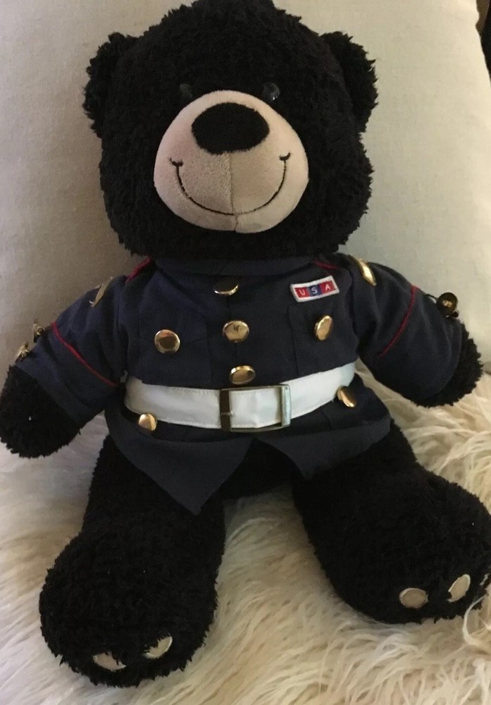 Build-a-Bear Dark Brown Bear Cute 2013 16”